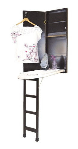 Mueble De Planchado Compacto Con Luna Espejo