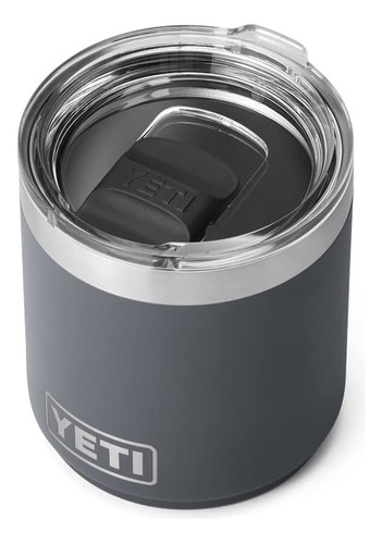 Vaso Térmico Yeti, Con Tapa, 296 Ml Acero Inoxidable, Carbón