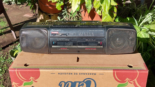 Radiograbador Vintage Doble Casetera Panasonic Rx-ft550