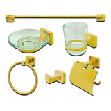 Set De Accesorios Alto Trafico Dorado