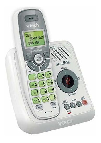 Vtech Cs6124 Dect 6.0 Teléfono Inalámbrico Con Contestador