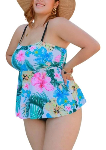 Vestido De Baño Bikini Plus