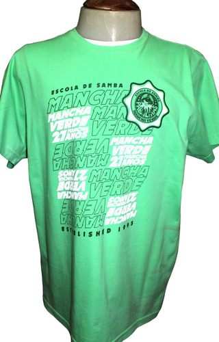 Camiseta Escola De Samba Mancha Verde 27 Anos