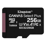 Tarjeta Microsd Kingston Canvas Select Plus Sdcs2/256gbsp