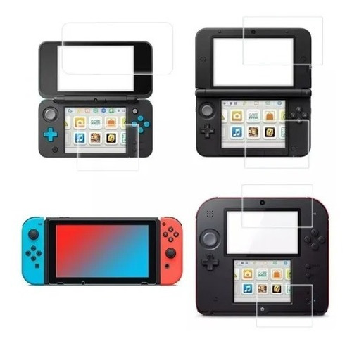 Film Silicona Hidrogel Consola Portatil Para Nintendo 2ds