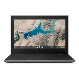 Laptop Lenovo Chromebook 100e Negra 11.6 , Mediatek Mt8173c  4gb De Ram 32gb Ssd, Powervr Gx6250 1366x768px Google Chrome