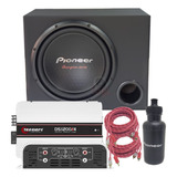 Caixa Sub Pioneer 12'' Bobina Dupla 500wrms Taramps Ds1200x4