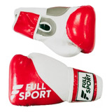 Guantes De Boxeo Full Sport Cuero Sintético Bicolor Premium