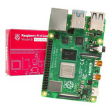 Raspberry Pi 4b 4gb + Case, Micro64,hdmi, Cargador.