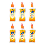 6x Repelente Xô Inseto Contra Mosquitos Pernilongos 200ml