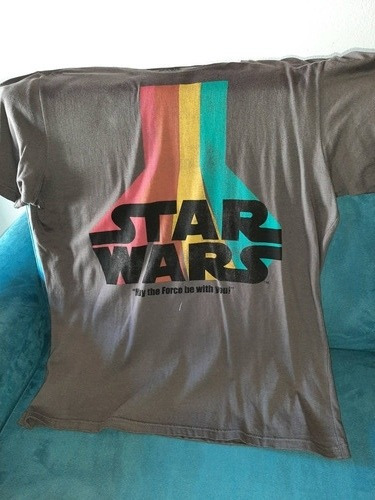 Camiseta Vintage Star Wars - M - May The Force Be With You!