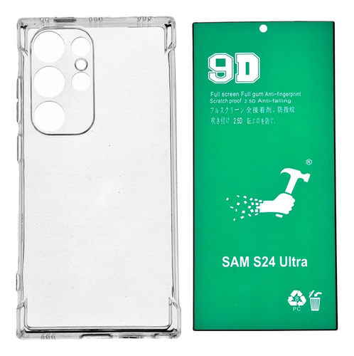 Capa Capinha Case + Película 3d Para Samsung Galaxy Todos