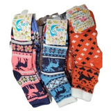 Pack 12 Calcetas Gruesas De Mujer Talla 36-41