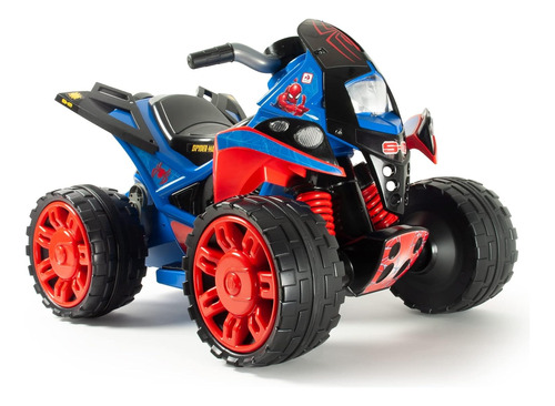 Cuatri Moto Infantil Eléctrica Quad Spiderman Injusa 12v