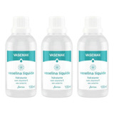  Vaselina Farmax Líquida 100ml - Kit Com 3un