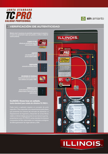 Juego Descarbo Illinois P/ Fiat Albea 1.0/1.3 Fire 16v Mpi Foto 7