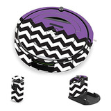 Compatible Irobot Roomba 690 Robot Vacuum  Purple Chevron