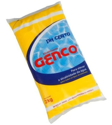 Ph Certo Alcalinizante Para Piscinas 2kg Genco