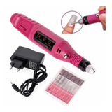 Kit Pulidor De Uñas Electrico Removedor Acrílico Manicure 