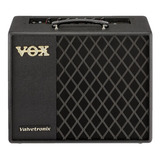 Amplificador Vox Vtx Series Vt40x Valvular Para Guitarra De 40w Color Negro