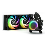 Enfriador De Cpu Líquido 240 Mm D-rgb Con Ventiladores Fpt,