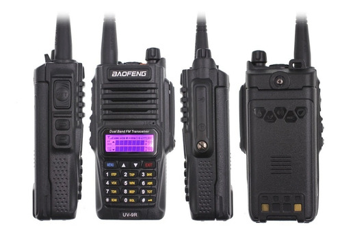 Kit 5 Radio Ht Baofeng Uv9r Plus 10w Walkie Talkie Vhf Uhf