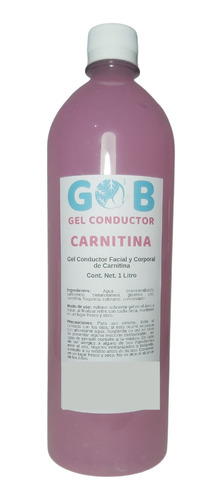 Gel Conductor Carnitina - Gob - 1 Litro