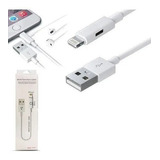 Cable Multifunción De Carga Y Auriculares Para  iPhone 7- 8 