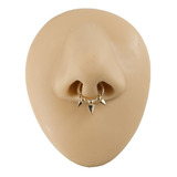 Arete Candonga Piercing Falso Hombre Mujer Acero