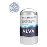 Desodorante Alva Cristal Sem Alumínio 60g 100%natural Vegano