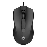 Hp Mouse Alámbrico 100, Cable De Conexión Usb, Windows/mac