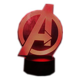 Yougifts Marvel Legends Los Vengadores Símbolo Logo 3d Rgb