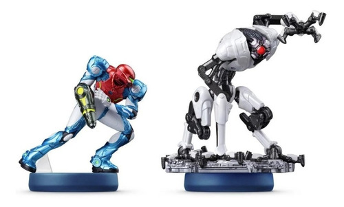 Nintendo Switch Amiibo: Metroid Dread - Samus Y Emmi 2 Pack