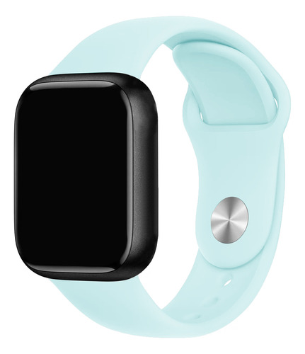 Pulseira Silicone Compatível Com Applewatch Series 9 8 7 Se