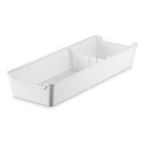 Organizador De Gaveta Porta Facas Divisor Talheres Cozinha Cor Branco