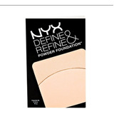 Maquillaje En Polvo Nyx Define & Refine Powder Foundation 