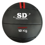 Balón Medicinal Reforzado 10kg Crossfit Fitness Sd