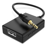 Adaptador De Audio Usb A Auxiliar Apto Para Musica Mp3 Mp4