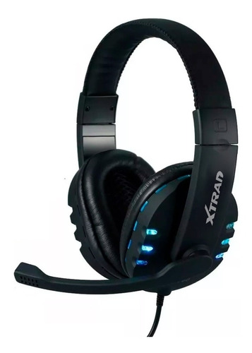 Headset Gamer Com Fio Usb Ps3 Notebook Ps4 Pc Cabo 2,2 Mute