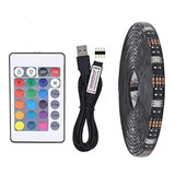 Tira Led Rgb 50x50 Usb De 2 Mts + Control Remoto