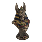 Veronese Diseño Antiguo Egipcio Chacal Dios Anubis Bronce Ac