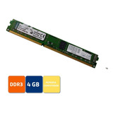 Memória Ram Kingstone Ddr3 4gb P/ Computador/desktop Usado