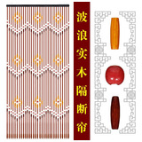 Cortinas De Bambú Y Madera Clásicas Para El Hogar Chino Yy