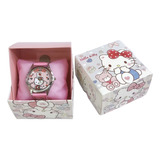 Reloj Para Niña Hello Kitty Incluye Caja