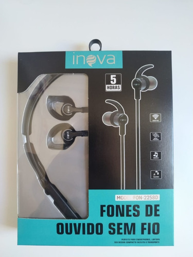 Oferta Novo  Fone Ouvido Sem Fio Bluetooth Inova Smartphones