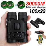 Telescópio Binocular Portátil Hd 100x22 30000m Com Suporte