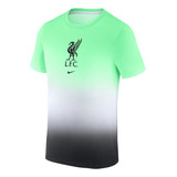 Camiseta Nike Liverpool Fc Crest Ssl Tee-multicolor