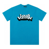 Playera Louis Vuitton Signature Logo Intarsia