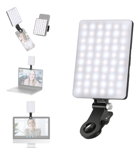 Neewer Luz De Videoconferencia Led Para Smartphone Con Clip