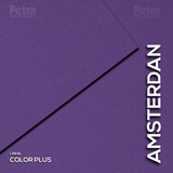 Papel Color Plus Amsterdam Roxo A4 180g/m² 25 Folhas